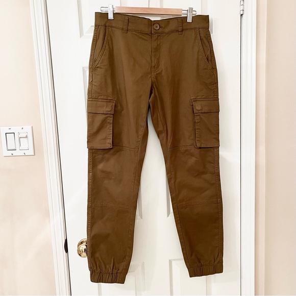 Only & Sons Men’s Tan Cargo Jogger Pants W30 L32 - Picture 3 of 11